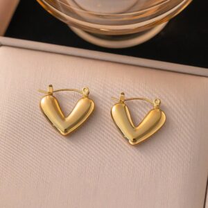 Heart earring