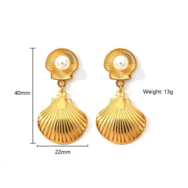Coral earring - Image 4