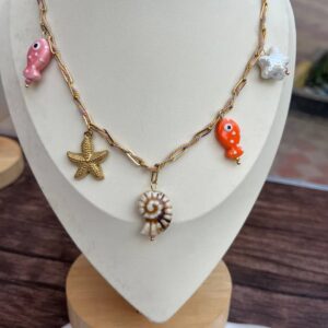 Rose necklace