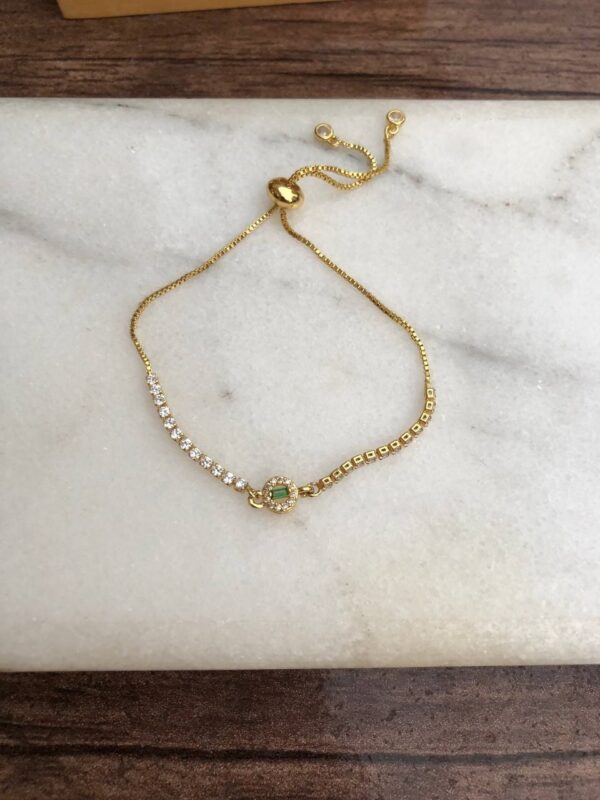 Bracelet gold plated 7