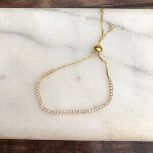 Bracelet gold plated 8