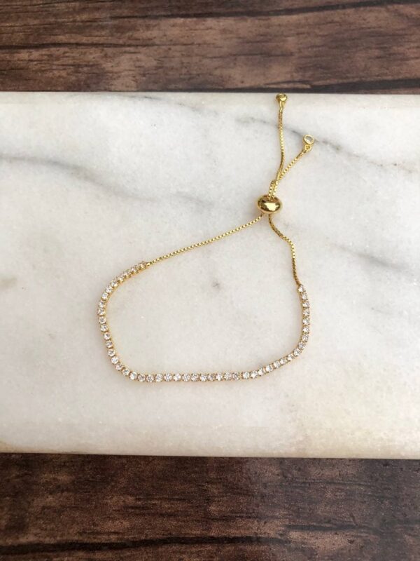 Bracelet gold plated 8