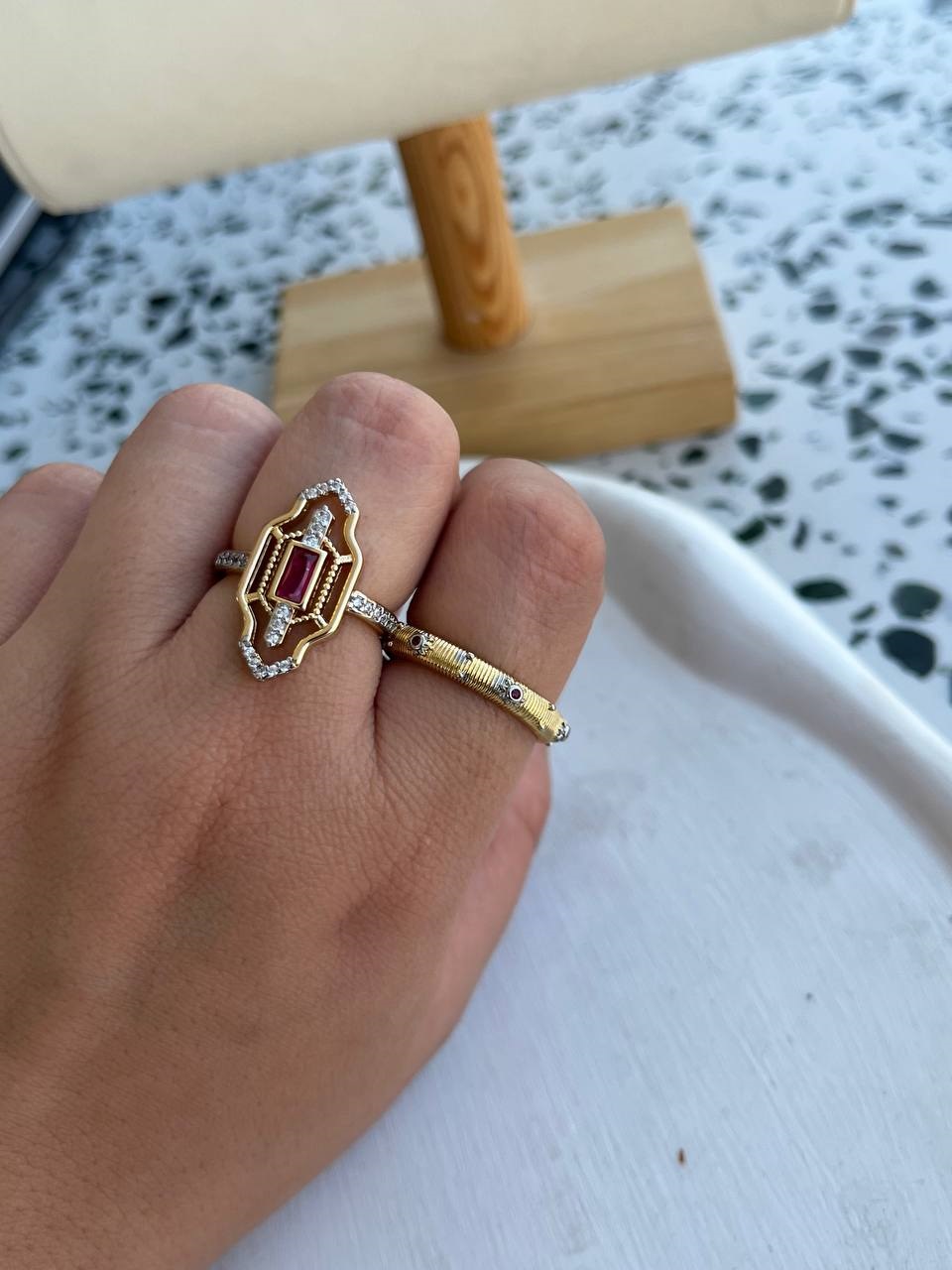 Gold Plated Ring 4 - Image 4