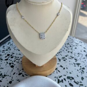 Necklace gold plated 2