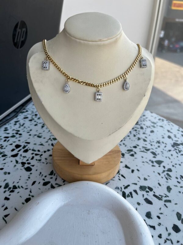 Necklace gold plated 5