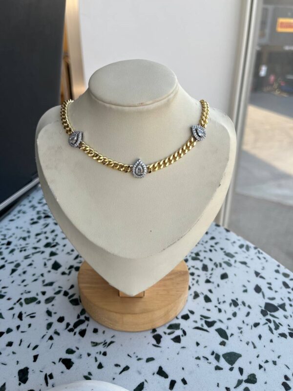 Necklace gold plated 6