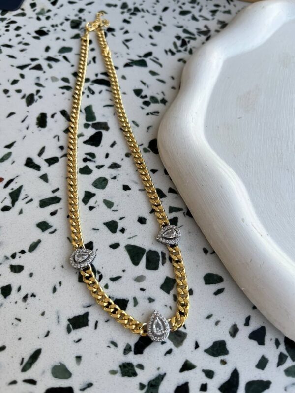 Necklace gold plated 6 - Image 6