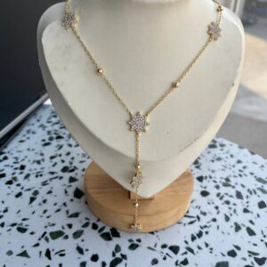 Necklace gold plated 9