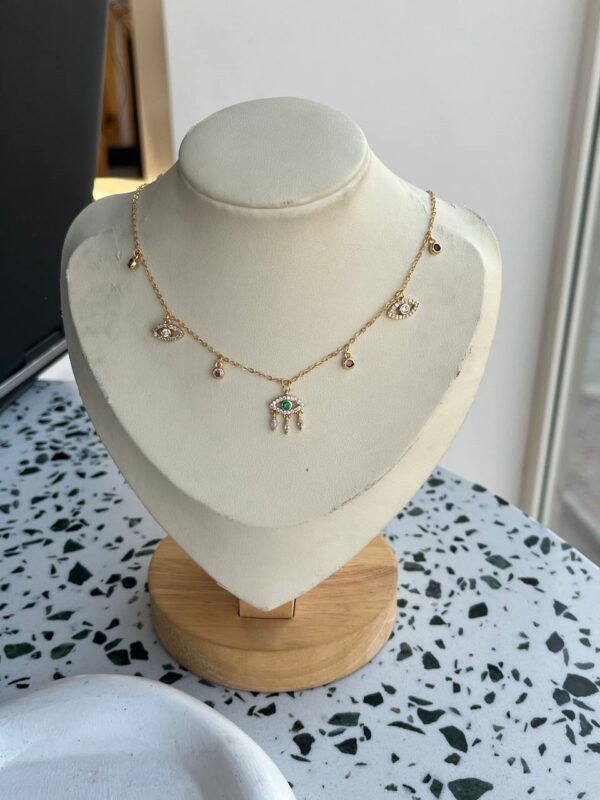 Necklace gold plated 10