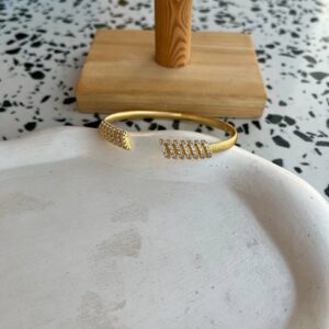 Bangle Gold Plated 19