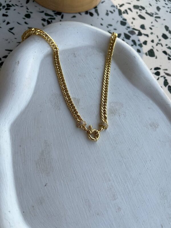 Necklace gold plated 12 - Image 6