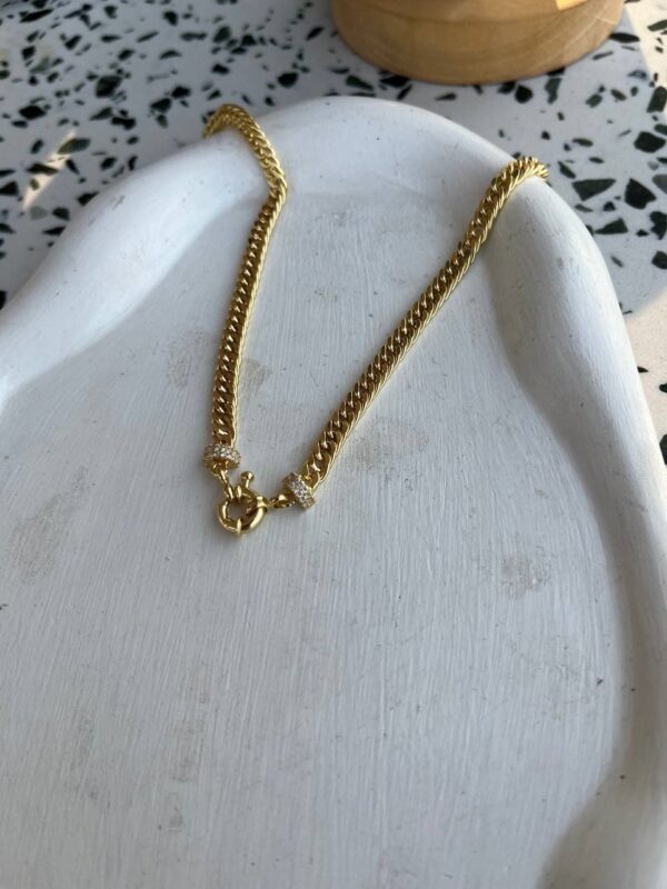 Necklace gold plated 12 - Image 7