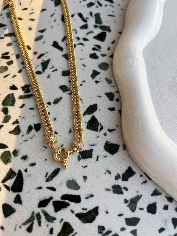 Necklace gold plated 12 - Image 2