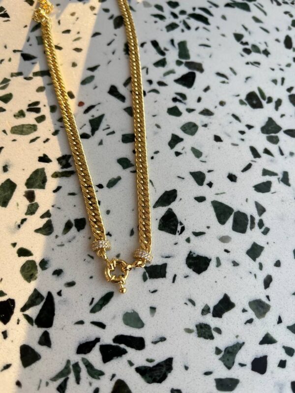 Necklace gold plated 12 - Image 8